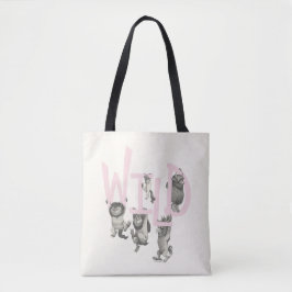 Bolsa Tote WILD | Coisas Selvagens e Máx. - Rosa