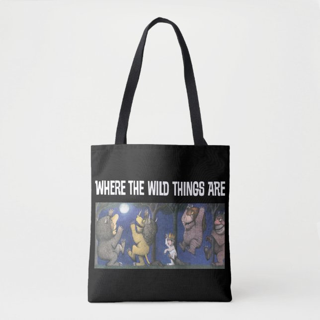 Bolsa Tote Wild Things and Max Dancing in Moonlight (Frente)