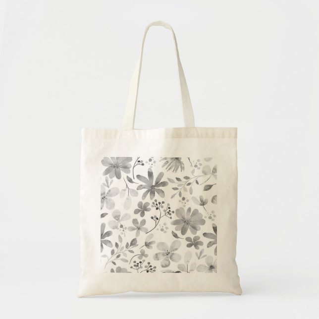 BOLSA TOTE WILDFLOWER BLOOMING PERSONALIZADO TOTE BAG (Frente)