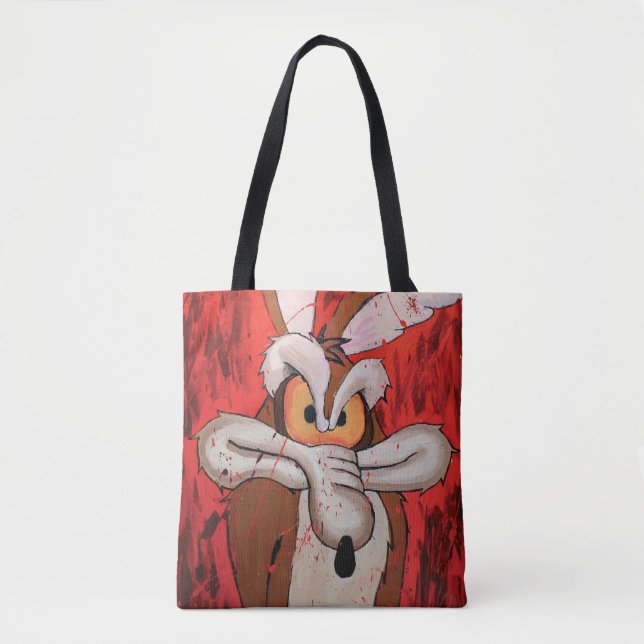 Bolsa Tote WILE E. COYOTE™ Fúria Vermelha (Frente)