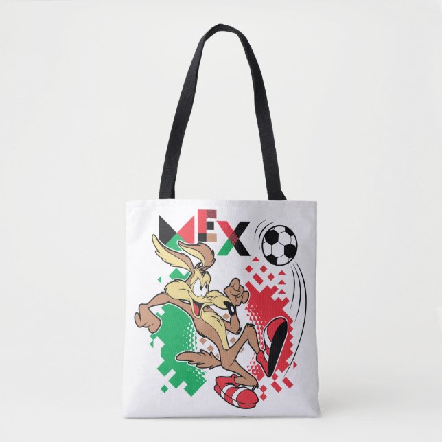 Bolsa Tote WILE E. COYOTE™ Team Mexico Soccer Graphic (Frente)