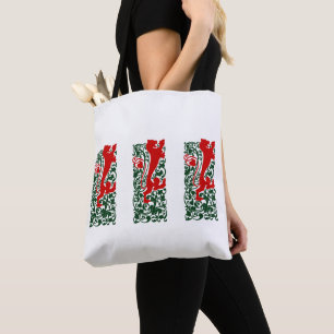 Bolsa Tote Will Bradley Heraldic Lion