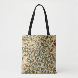 Bolsa Tote William Morris Floral Fruta Garden Flower Classic