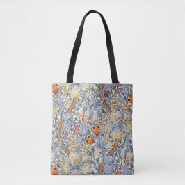 Bolsa Tote William Morris Gold Lily Victorian Wallpaper