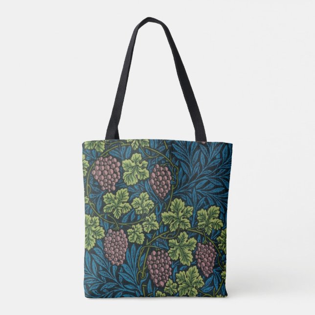 Bolsa Tote William Morris Grape Vines (Verso)