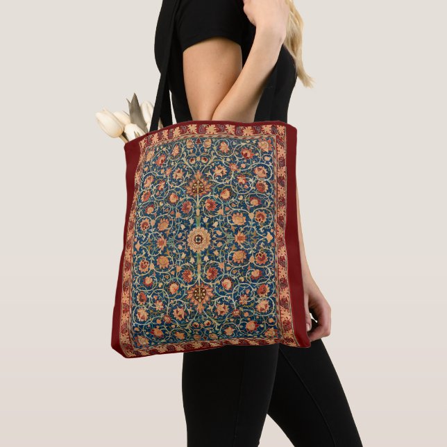 Bolsa Tote William Morris Holland Park Carpet Bag (Close Up)
