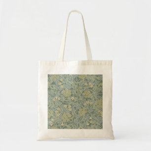 Bolsa Tote William Morris Jasmine Blue Botanic Art