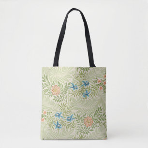 Bolsa Tote William Morris Larkspur Padrão Floral