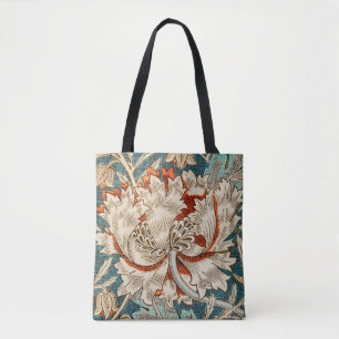 Bolsa Tote William Morris - Padrão Floral Antiquado de Honeys