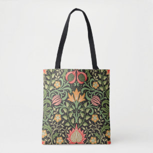 Bolsa Tote William Morris Persian Floral Antique