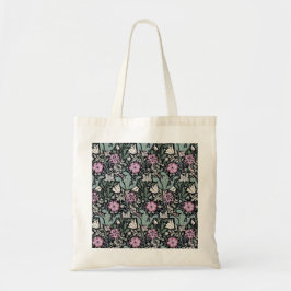 Bolsa Tote William Morris Poppy Botanical Victorian Wallpaper