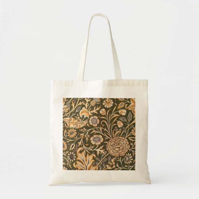 Bolsa Tote william morris wallpaper cherwell design (Frente)