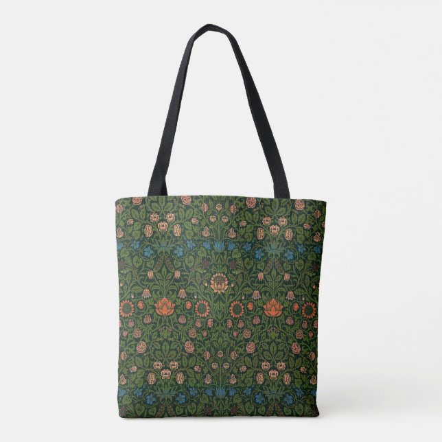 Bolsa Tote William Morris's Violet and Columbine (Verso)