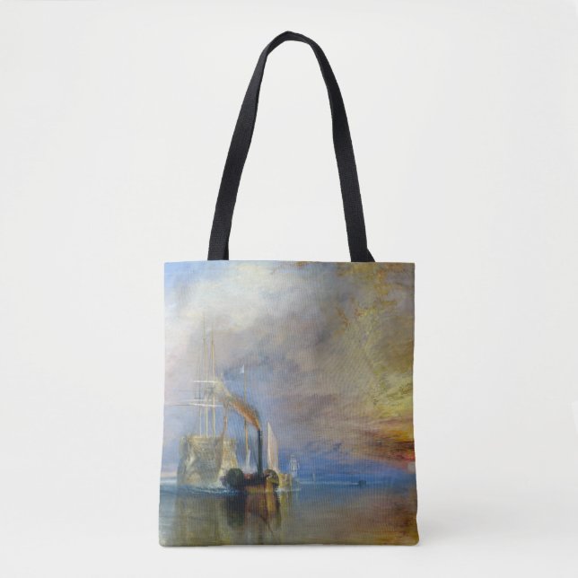 Bolsa Tote William Turner - O Temerário de Luta (Frente)