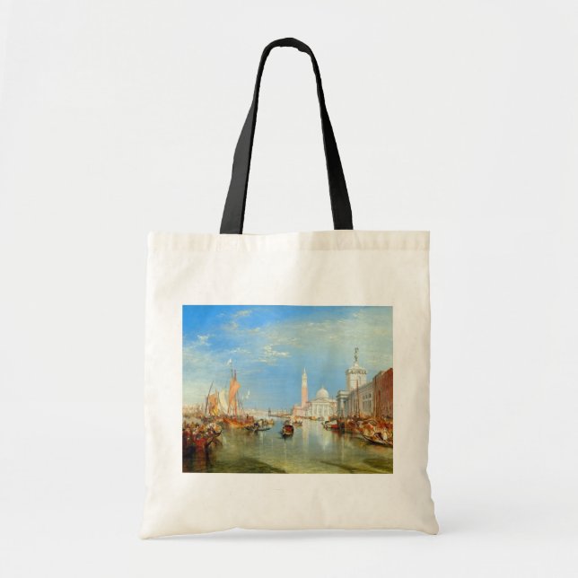 Bolsa Tote William Turner - Veneza, Dogana & San Giorgio (Frente)