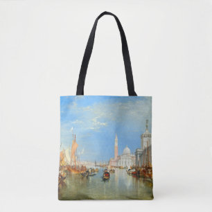 Bolsa Tote William Turner - Veneza, Dogana & San Giorgio