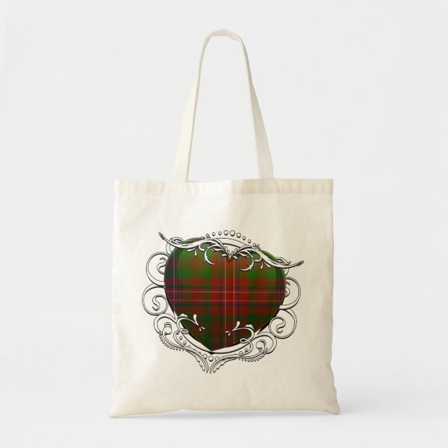 Bolsa Tote Wilson Tartan Heart (Frente)