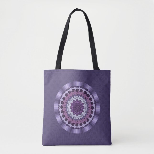 Bolsa Tote Wind Mandala All-Over-Impressão Bag (Frente)