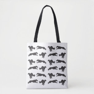 Bolsa Tote Windhounds Silken em Execução