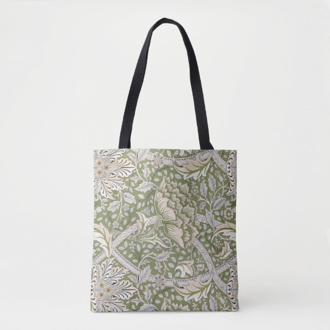 Bolsa Tote Windrush Pattern (por William Morris) (Frente)