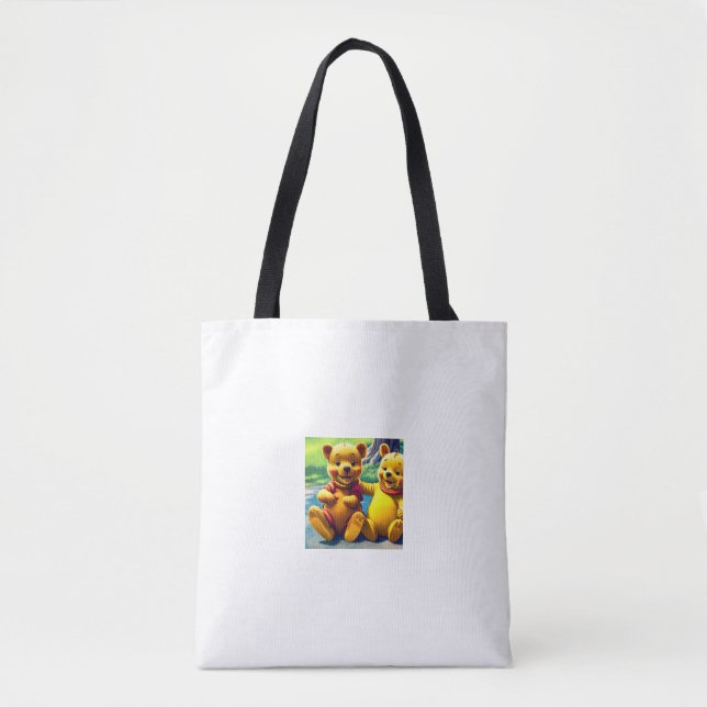 Bolsa Tote Winnie, o Pooh 8. (Frente)