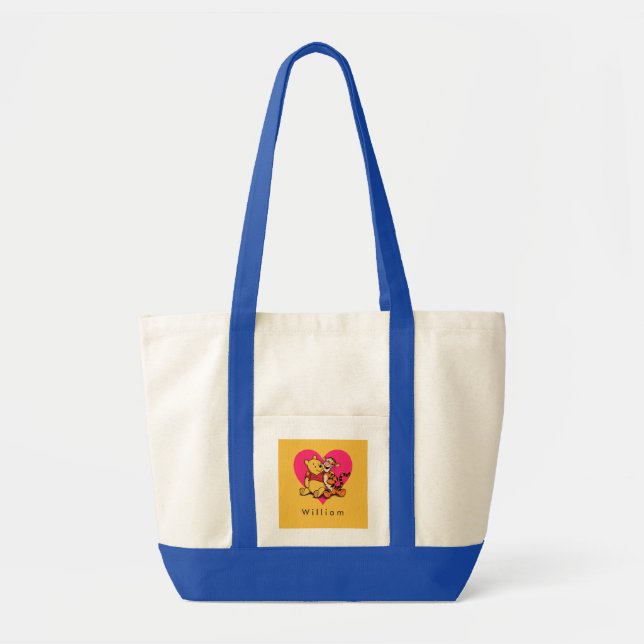 Bolsa Tote Winnie the Pooh & Tigger Doce (Frente)