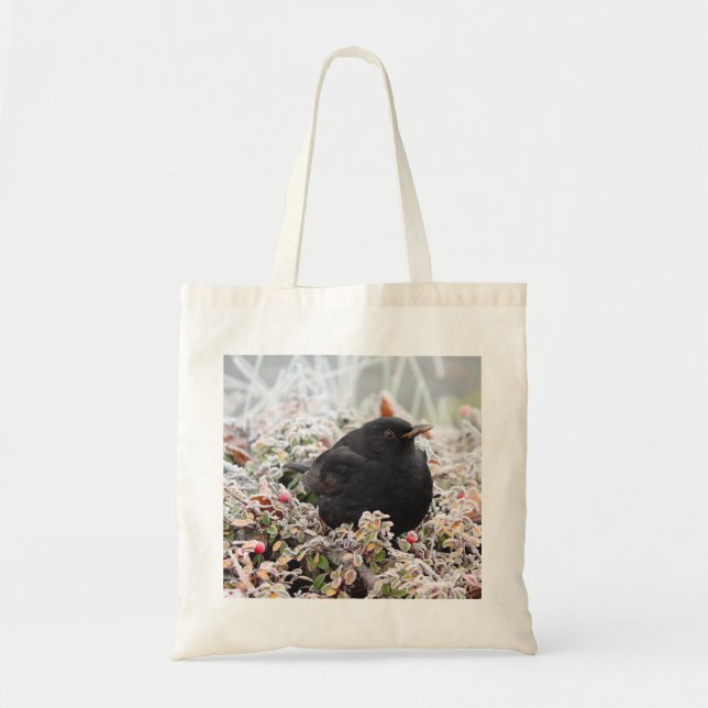 Bolsa Tote Winter Blackbird (Frente)