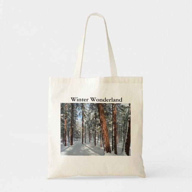 Bolsa Tote Winter Ponderosa (Frente)