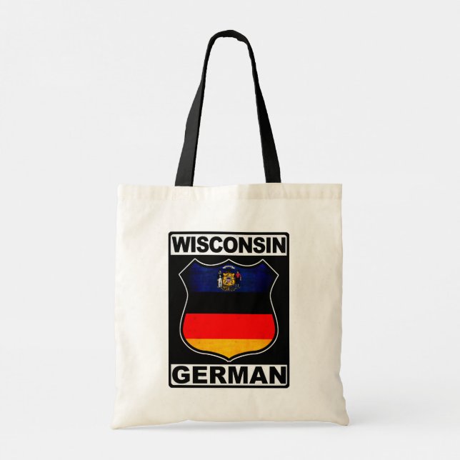 Bolsa Tote Wisconsin American Tote Bag (Verso)