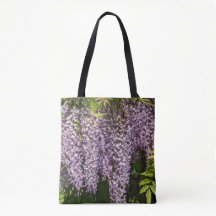Wisteria Roxa Pendente Floral