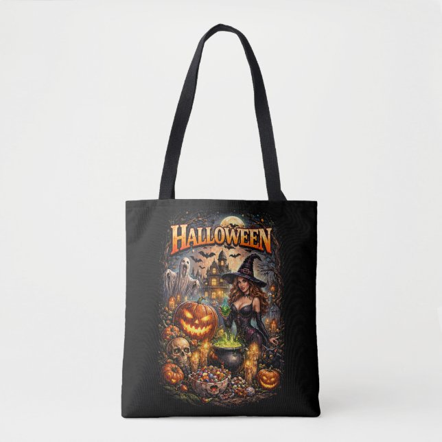 Bolsa Tote Witch’s Night Feast (Frente)