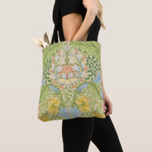 Wm Morris Myrtle Floral Arte Novo Pastel