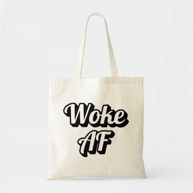 Bolsa Tote Woke AF (Frente)