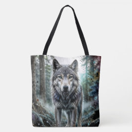 Bolsa Tote Wolf Annimal