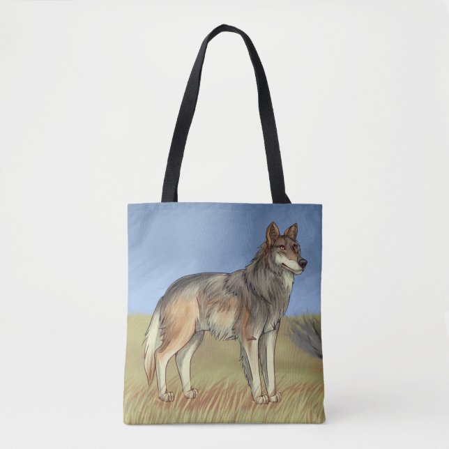 Bolsa Tote Wolf mexicano (Frente)