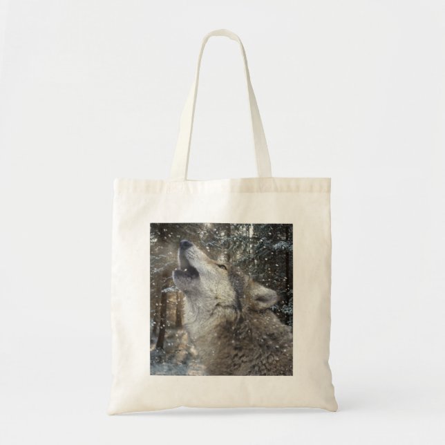 Bolsa Tote Wolf Song - Pastel (Frente)