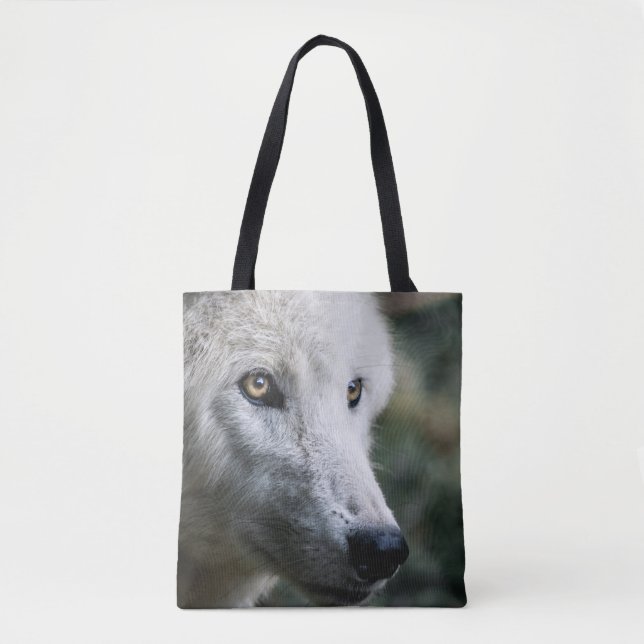 Bolsa Tote Wolf Stare (Frente)