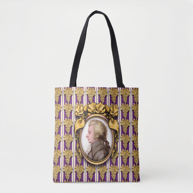 Bolsa Tote Wolfgang Amadeus Mozart (Frente)