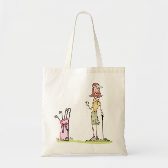 Bolsa Tote Woman Golfer (Frente)