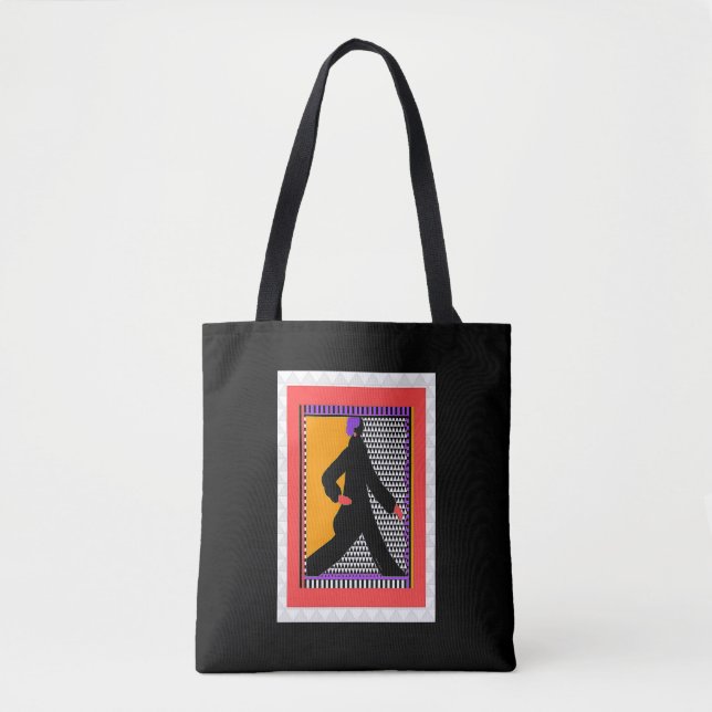 Bolsa Tote Woman Strolling Black  (Frente)