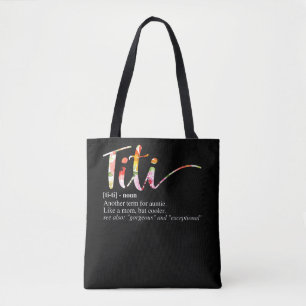 Bolsa Tote Womens Titi Definição Outro Termo Para Tia Coo