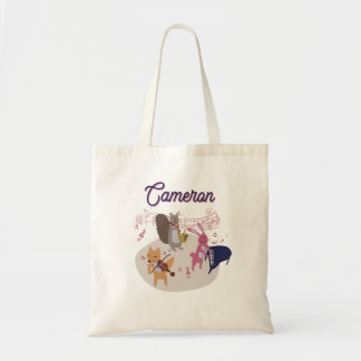 Bolsa Tote Woodland Animal Band Personalized Tote Bag