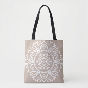 Bolsa Tote Wool Mandala