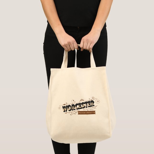 Bolsa Tote Worcester, Massachusetts (Frente (produto))