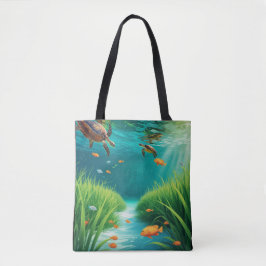 Bolsa Tote World Sea grass Day