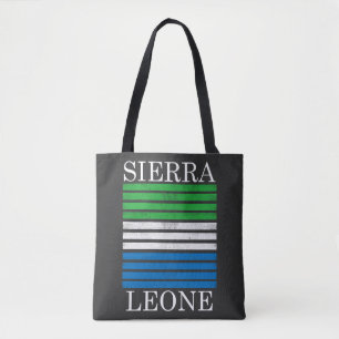 Bolsa Tote Wout Arts Freetown Serra Leoa Bandeira