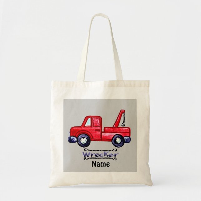 Bolsa Tote Wrecker Tow Truck (Frente)