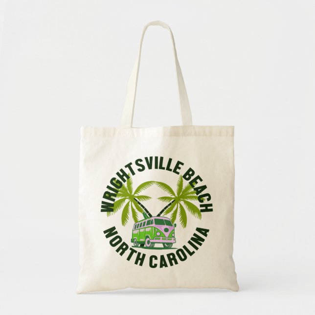 Bolsa Tote Wright tsville Beach, Carolina do Norte (Frente)