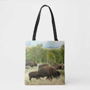 Bolsa Tote Wyoming Bison Nature