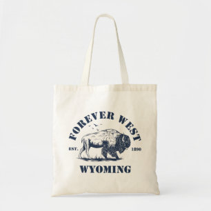 Bolsa Tote Wyoming, para sempre oeste